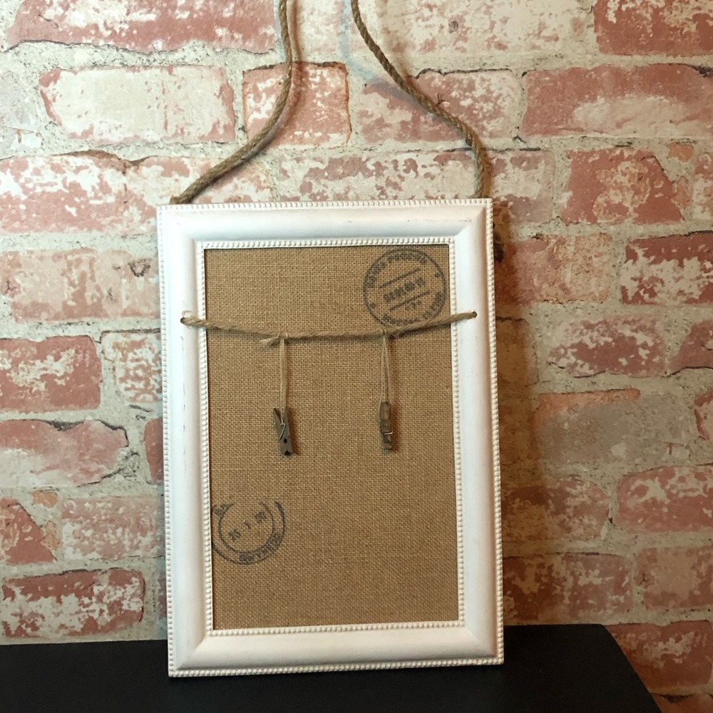 Farmhouse style display frame